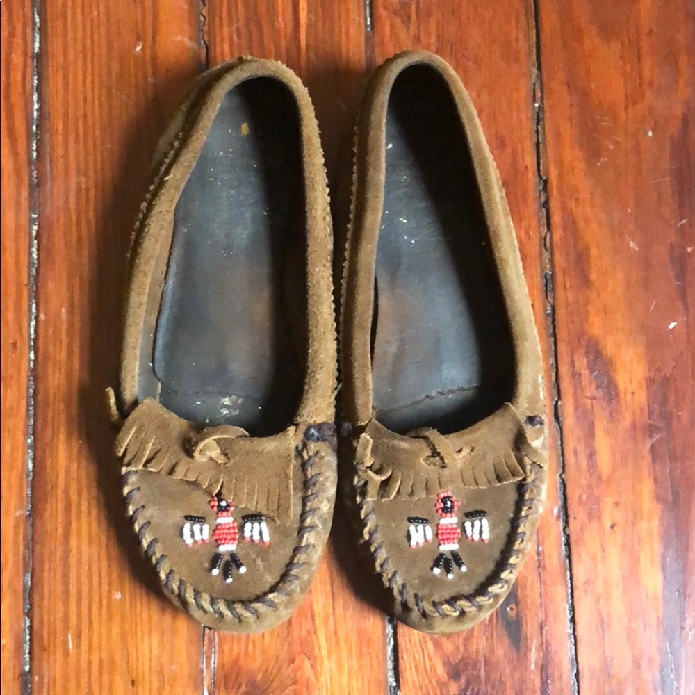 Beaded Minnetonka Moccasins